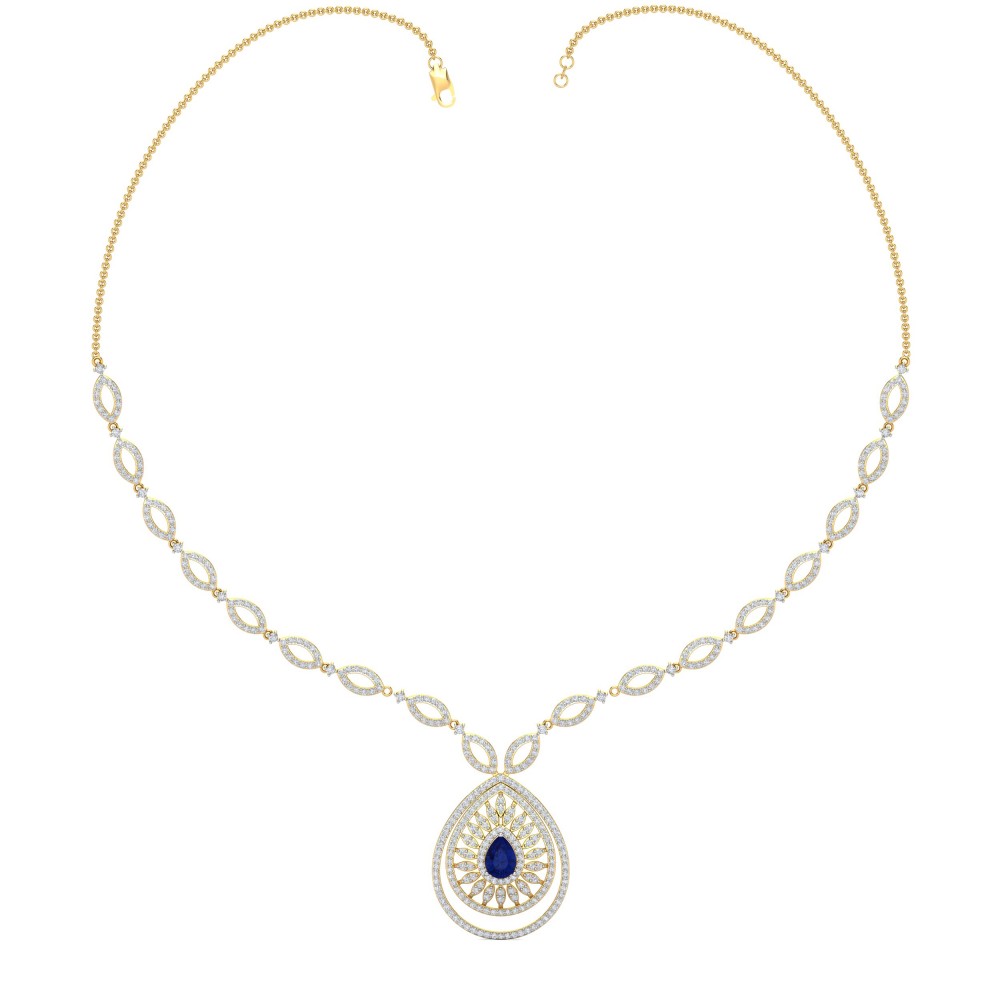 Starflower Diamond Necklace