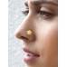 Yellow Jasmine Diamond Nose Pin  