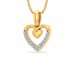 The Love Heart Diamond Pendant