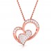 The Loving heart Diamond Pendant