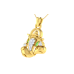 The Holy Ganesha Diamond Pendant 