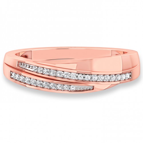 The Tom diamond band ring for her 