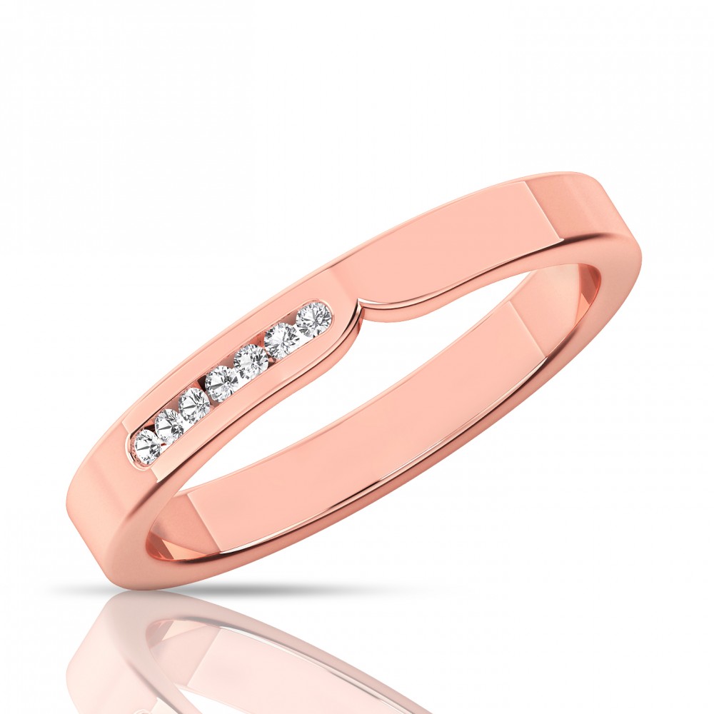 The  Antoniya diamond band ring 