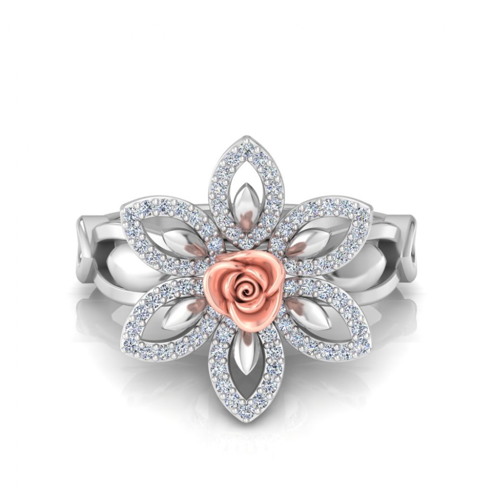 The jasmine Diamond Ring
