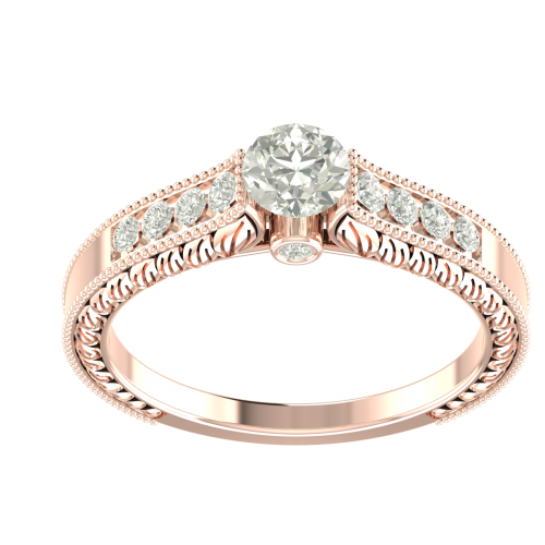 The Shayan Solitaire Diamond Ring