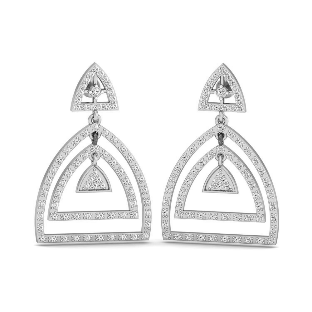 Antenor Diamond Drop Earrings