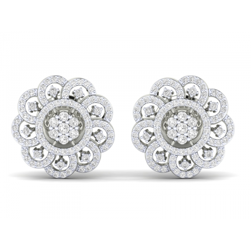 The Floral Stud Earring