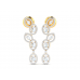 VVS Hansin Oval & Marquise  Diamond Drop Earrings
