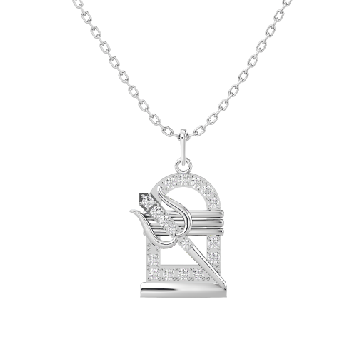 The Trishul Diamond Pendant
