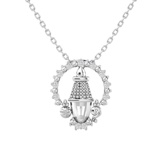 The Shreenathji Diamond Pendant