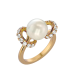 The Nichole Natural Diamond Pearl Ring