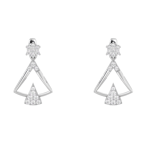 The Koren Diamond Drop Earrings