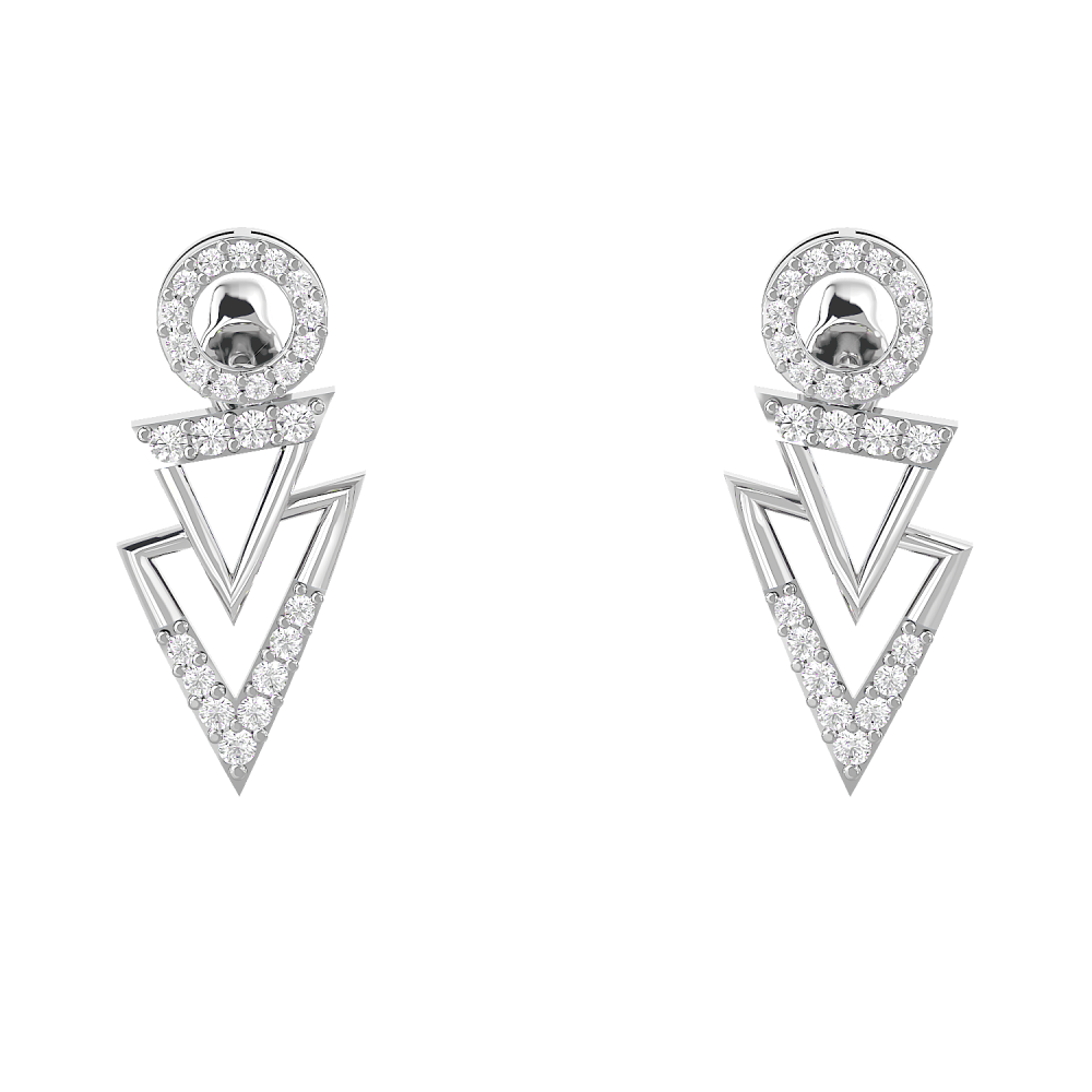The Korina Diamond Drop Earrings