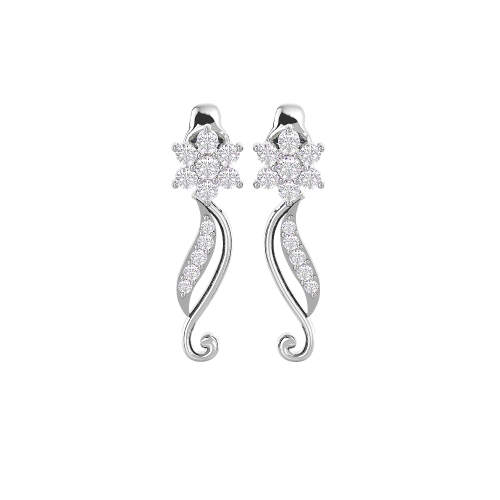 Nectarios Diamond Drop Earrings