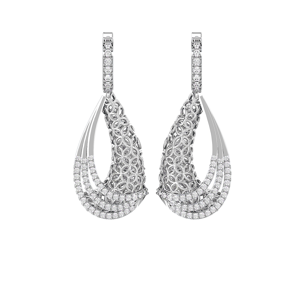 The Odysseus Diamond Drop Earrings