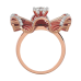 The Iolite Diamond Ring