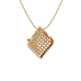 The Antique Design Prayag Diamond Pendant