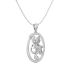 The Niranjan Diamond Om Pendant