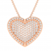 The Akshi Diamond Heart Pendant