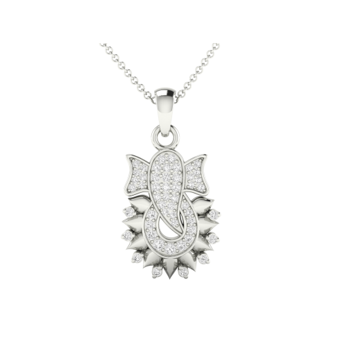 The Ganesh Diamond Pendant