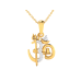 The Om Diamond Pendant