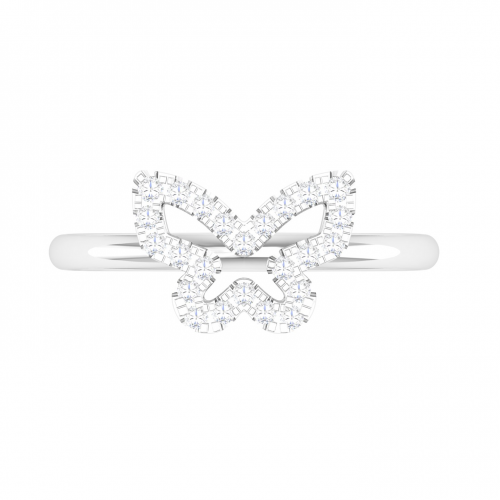 The Achilles Butterfly Diamond Ring