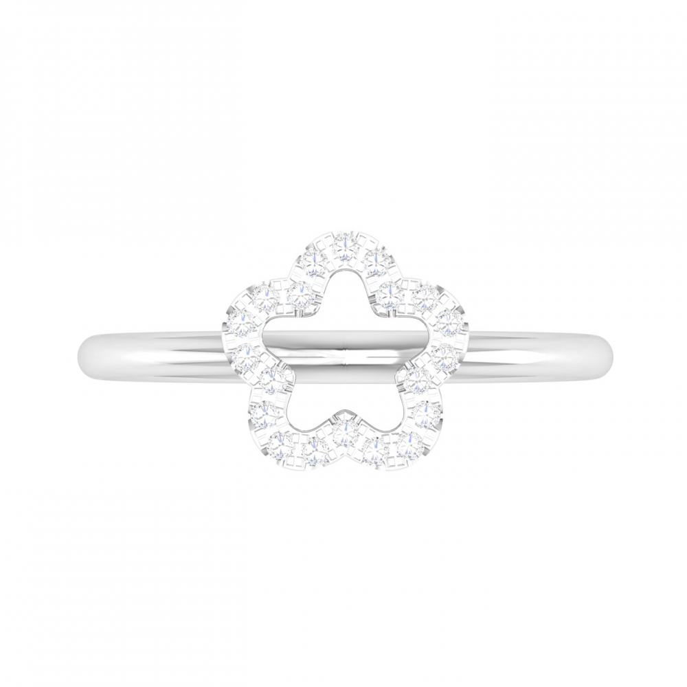 The Adrian Star Design Diamond Ring