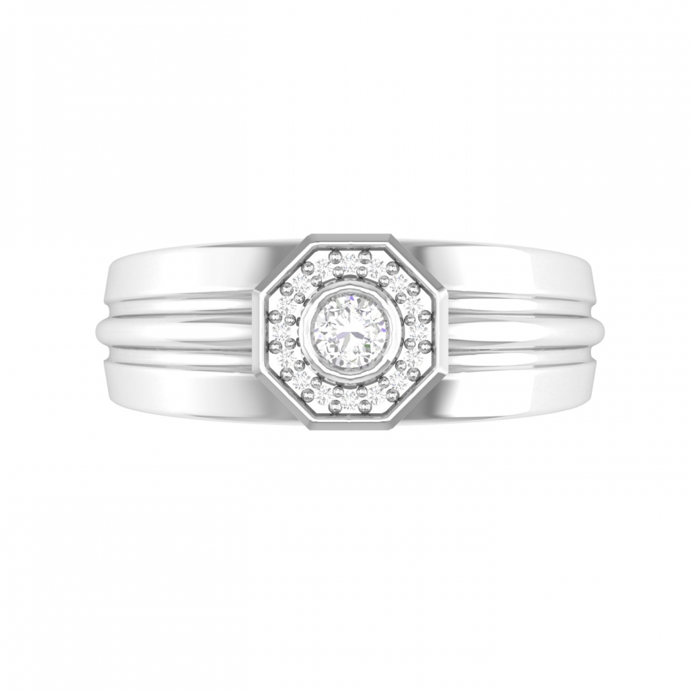 The Alcibiades Luxury Solitaire Diamond Ring