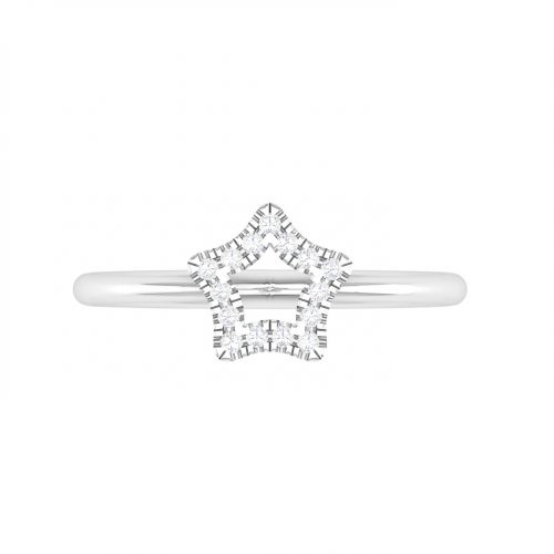 The Alethea Star Diamond Ring