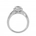 Infinity Round Solitaire Engagement Ring