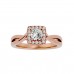An Unforgettable Round Solitaire Engagement Ring