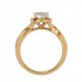 Western Infinity Shape Diamond Engagement Ring