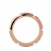 Maria Solid Plain Gold Wedding Ring For Women