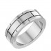 Frozen Wedding Band Ring With Stylish Cut For Women