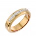 Snowflake Princess Cut Natural Diamond Wedding Band Ring