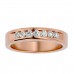 Tiny Round Shape Natural Diamonds Wedding Ring For Women