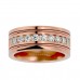 Rework Round Cut Natural Diamond Wedding Ring For Her