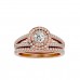 Fashionable Round Cut Solitaire Diamond Engagement Ring