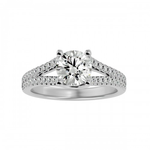 Legendary Round Cut Solitaire Diamond Engagement Ring