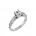 Ultimate Round Solitaire Diamond Engagement Ring