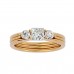 Luxury Princess Solitaire Engagement Ring For Women