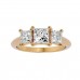 Petal Princess Solitaire Engagement Ring For Women