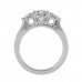 Piercing Round Solitaire Engagement Ring For Her