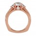 Daydreams Engagement Ring With 3 Stone For Women