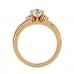 Andrew Round Colitaire Diamond Ring For Women