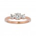 Marlows 3 Stone Design Diamond Ring For Her