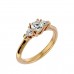 Mayfair 3 Stone Creation Diamond Ring For Her