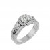 Arista Round Solitaire Engagement Ring For Her