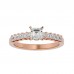 The Laura Princess Solitaire Engagement Ring For Her