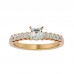 The Laura Princess Solitaire Engagement Ring For Her